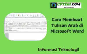 Cara Membuat Tulisan Arab di Microsoft Word