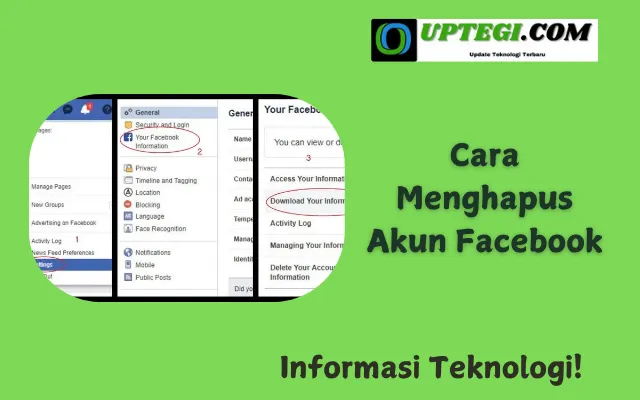 Cara Menghapus Akun Facebook