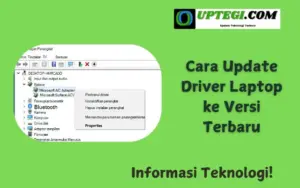 Cara Update Driver Laptop ke Versi Terbaru