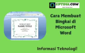 Cara Membuat Bingkai di Microsoft Word